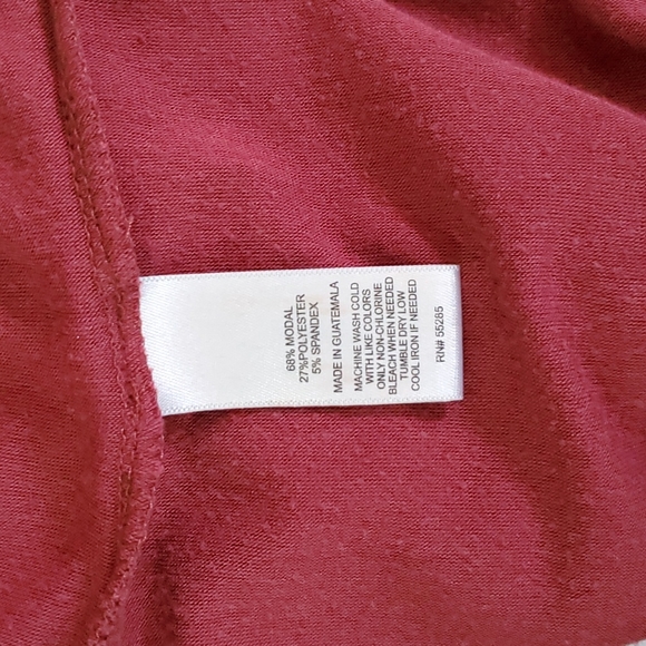 EXPRESS ONE ELEVEN RUST Cutout Shoulder Dolman Sleeve Top-VGUC-Sz XS - Picture 9 of 11